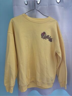 Yellow Billabong Crewneck Sweatshirt